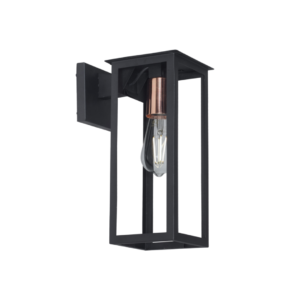Farol Novara de hierro con ménsula chico