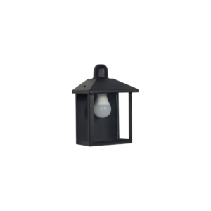 Farol de hierro colonial sin reja