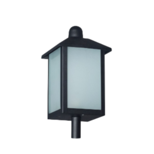 Farol poste de hierro colonial s/reja