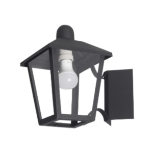 Farol de hierro colonial s/reja p/pared esquinero
