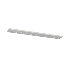 Tapa rectangular p/colg multiluces
