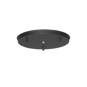 Tapa redonda de 3 luces s/cable