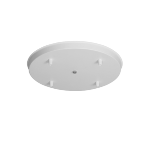 Tapa redonda de 4 luces s/cable
