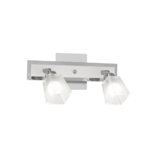 Spot Atenas de 2 luces cubeto