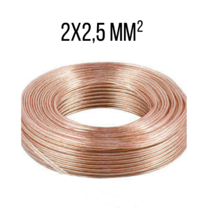Cable Paralelo Cristal 2x2,5 mm² Normalizado-Trefilcon