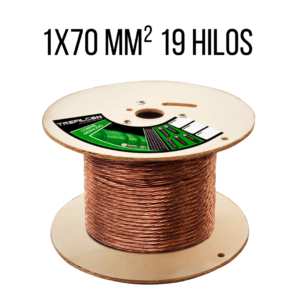 Cable Cobre Desnudo 1x70 mm² 19 hilos Normalizado-Trefilcon